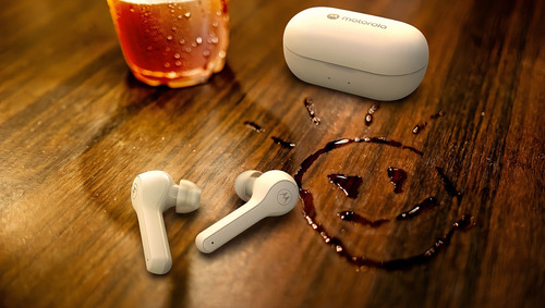 Auriculares In-ear Inalámbricos Motorola Motobuds 085 Sh024 Negro