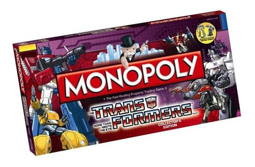 Transformers Monopoly