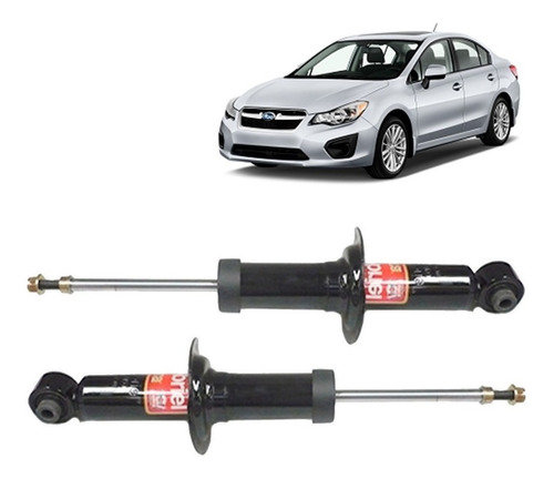 Par Amortiguadores Traseros Para Subaru Impreza 2wd 2008/12