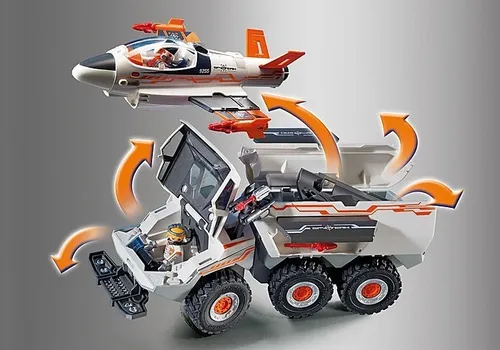 Playmobil Camion Espia Spy Team 9255 Agentes Secretos