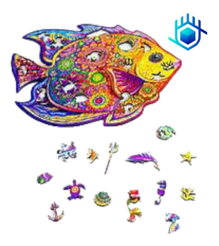 Imagen 6 de 10 de Rompecabezas 3d Madera Mediano A4 Animales Niño Regalo Juego