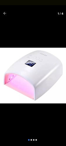 Lámpara De Uñas Led Uv Inalámbrica Recargable 66w