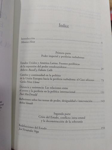 Crisis Del Estado E Intervención Internacional Monica Hirst