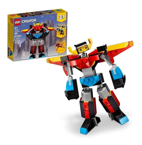 Lego Creator 31124 Super Robot 3 En 1