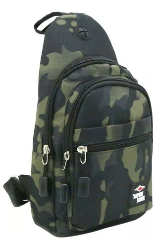 Morral Alpine Skate Bolso Cruzado Mochila Auricular Antirobo