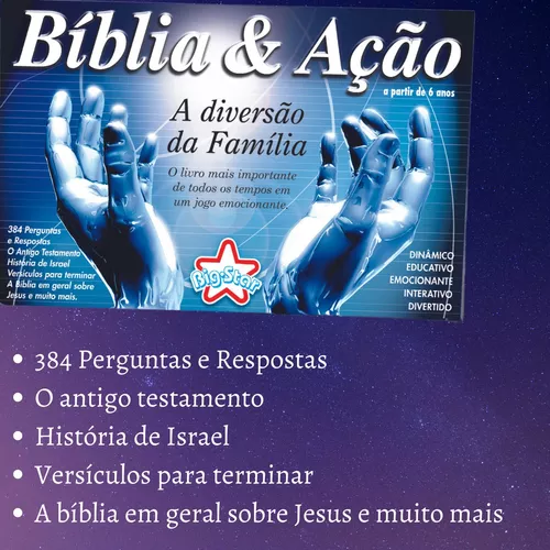 Jogo de cartas Perguntas e Respostas Biblicas