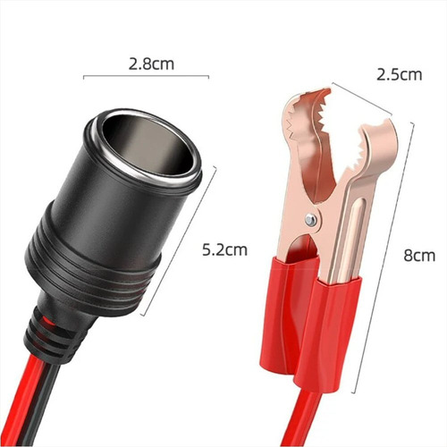 Enchufe 12v Directo Para Alto Consumo En Auto, Camión, Etc