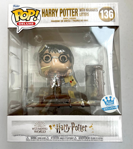Funko Pop Deluxe Harry Potter Cartas 136 Exclusivo Hogwarts