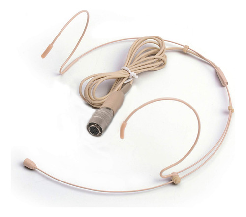 Micrófono Discretos Para Auriculares Sistema Inalámbrico Bei Beige