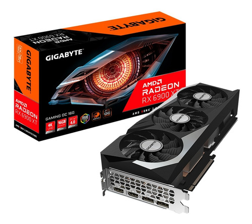 Placa Video Gigabyte Radeon Rx 6900 Xt Gaming Oc 16g Gddr6 P