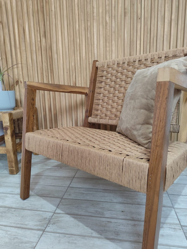 Sillón Nórdico Petiribi Natural Tejido