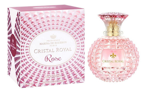 Perfume Cristal Royal Rose Edp 100 Ml Marina De Bourbon