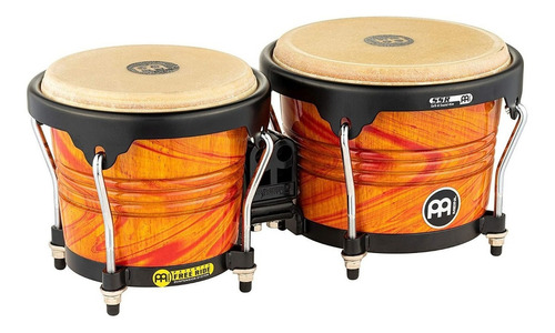 Meinl Fwb-190 Afl Bongos Madera 6 3/4 Y 8 Pulgadas Percusión