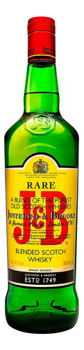 J&b Blended Scotch 750 Ml Unidad 1 Botella