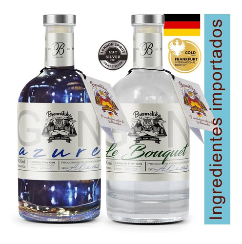 Gin  Azure  E   Le Bouquet  Kit C/2 -  Brennstube 