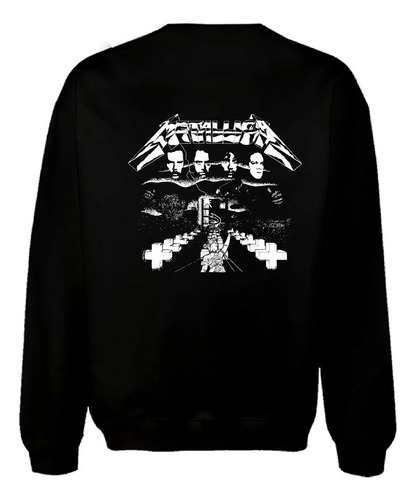 Sudadera  Metallica Master Of Puppets Black & White