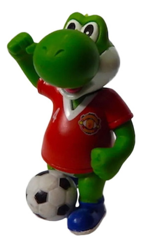 Mario Bros Figura Yoshi Festejando Manchester United Mu