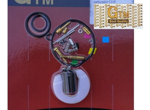Kit Reparación Carburador 110 Com. Pulmón/florador/ Gtm00778