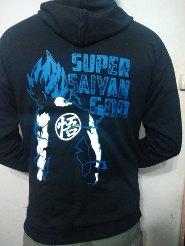 Buzo Canguro De Dragon Ball, Anime, Super Saiyan God