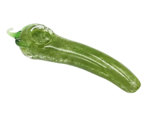 Pipa Chiles 125mm - Pipa Para Fumar Vidrio Grueso