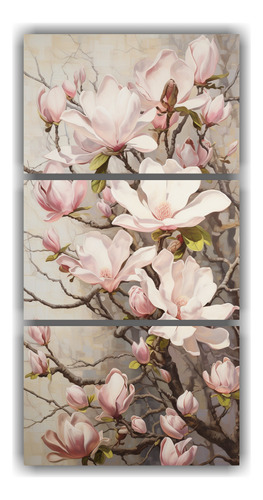 90x180cm Cuadro De Flores De Magnolia Inspirador Flores
