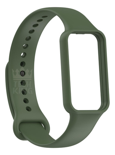 Pulsera deportiva para Amazfit Band 7+ Película protectora verde oscuro