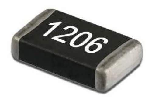 Resistencia 3.3 K 3300 Ohm 3301 0,25w 1% 1206 Smd X 5 Unid.