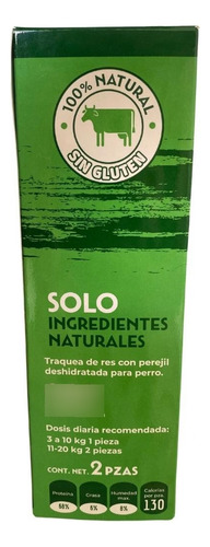 Premio Para Perros Tráquea Res Deshidratada Aliento Fresco