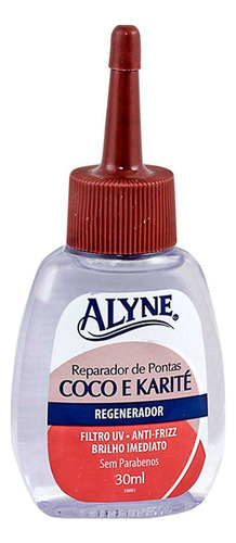 Reparador De Pontas Alyne Regenerador Coco E Karité 30ml