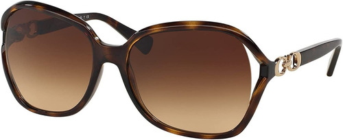 Lentes De Sol Coach Hc 8145 512013 Dark Tortoise