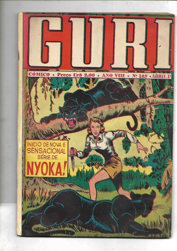 O Guri Nº 189 Abr 1948 Capitão America, Hopalong Cassidy Or (Usado)