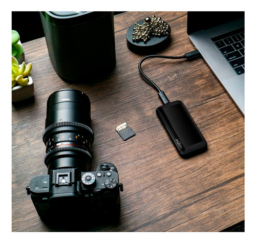 Ssd Externo 1tb Usb C 3.2 1050mb/s Leit X8 Series Crucial