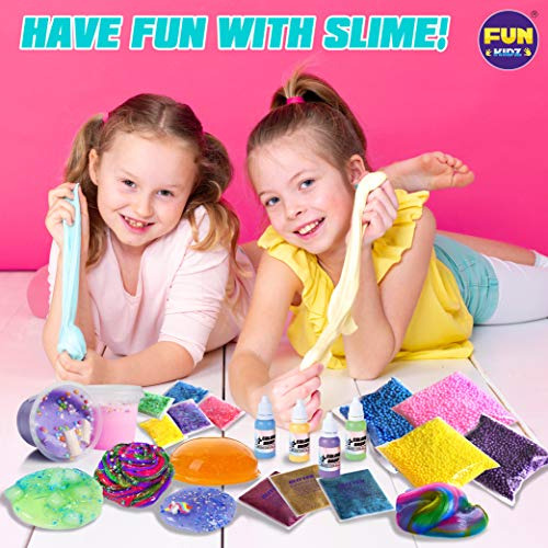 Kit Unicorn Slime Para Niñas Fabricacion De Slime