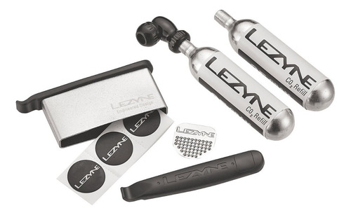 Kit De Reparación De Llantas Bicicleta Lezyne Twin Kit Co2