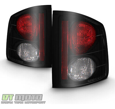 Black Smoke 1994-2004 Chevy S10 Gmc  Sonoma Tail Lights  Yyk