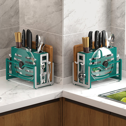 Estante Para Cuchillos De Cocina I, Estante Para Tablas De C