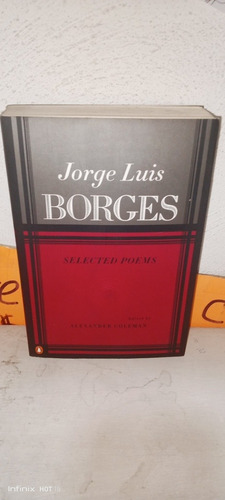 Libro Poemas Selectos Jorge Luis Borges. Edición Bilingüe