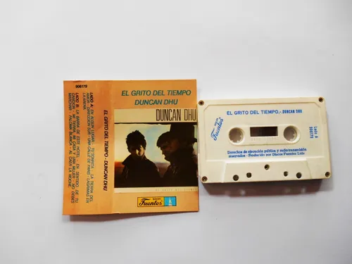 Duncan Dhu El Grito Del Tiempo Casete Edicion Colombia 1989 (Usado)