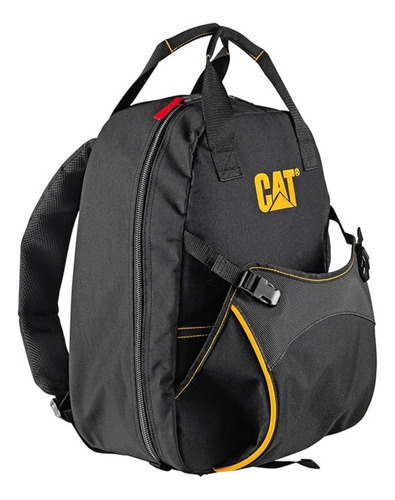 Mochila Para Herramientas Impermeable Cat 18 Bolsillos Heavy