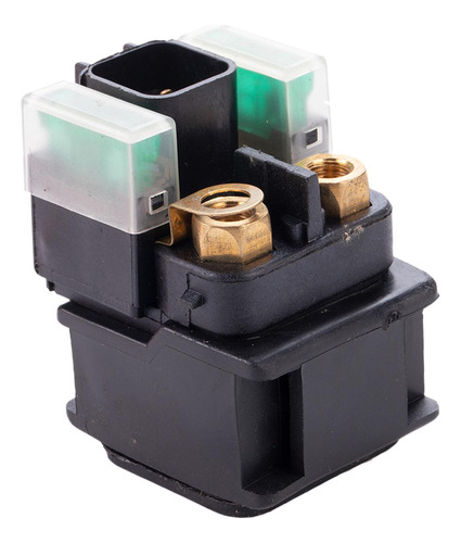 El Interruptor De Relé De Solenoide De Arranque Negro