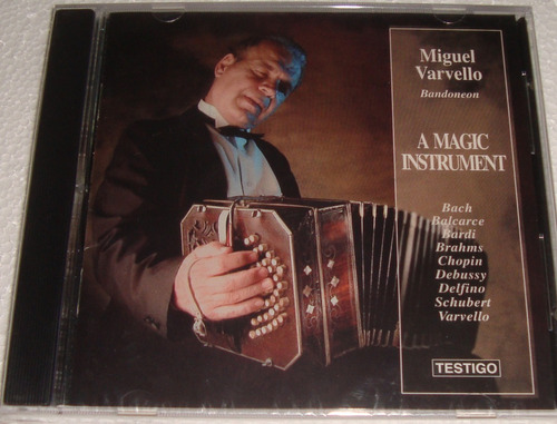 Miguel Varbello A Magic Instrument Bach Cd Sellado  / Kktus