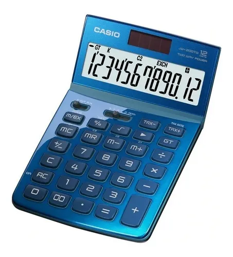 Calculadora De Escritorio Casio Jw 200 Tw