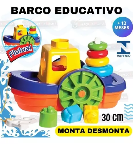 Brinquedos Educativos Infantil Pecinhas De Montar e Desmontar Didático