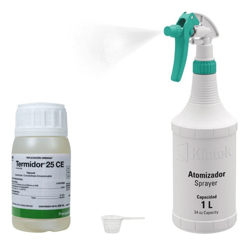 Termidor 250 Ml Insecticida Fipronil Anti Termitas Moscas