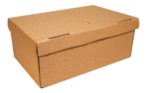 25 Cajas De Cartón Multiusos 30x20.5x11 Cms Mod. 19014 Bordó