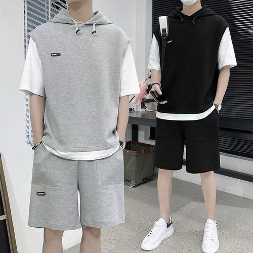 Traje Casual De Verano De Dos Piezas De Estilo Coreano Para