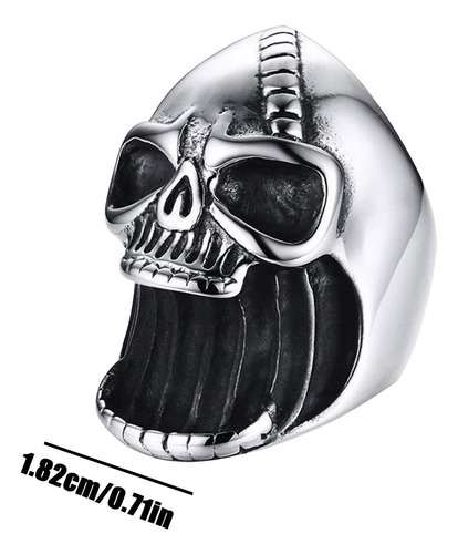 Anillo De Calavera Con Abridor De Botellas De Cerveza Para H
