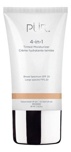 Pür - Hidratante Tintado 4 En 1 Con Spf 20, Apto Para Vega.