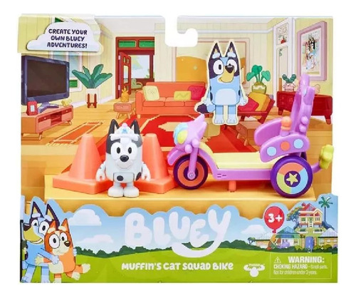  Figura Bluey Articulada Set De Aventuras Moose Playking