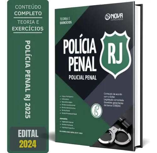 comprar Apostila Polícia Penal Rj - Inspetor De Policial Penal \u002F Seap Rj